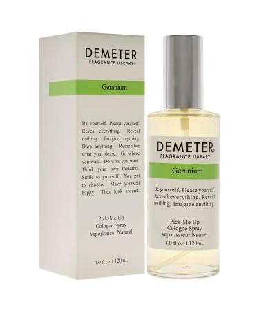 DEMETER Geranium Cologne Spray for Women 4 Ounce (Pack of 4) 1 Fl Oz (Pack of 4) - Buy Online on GoSupps.com