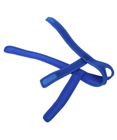 Adjustable Anti Snoring Chin Strap for Men & Women - Breathable Snoreless Sleeping Solution | Blue Head Band | Improve Sleep Quality - Buy Online on GoSupps.com