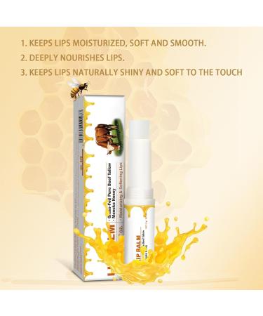 Moisturizing Lip Balm | Repairing Care for Feminine Lips - Non-Sticky Texture Brightening - Ideal for Wife Friend Daughter or Sister - Buy Online on GoSupps.com