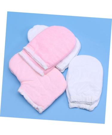 Housoutil 4 Pairs Cloth Gloves Booties Paraffin Wax Mitts and Booties Bath Treatment Mitt Glove Hand Treatment Gloves Wax Bath Mittens Beauty Accessories Gloves Hand Wax Thicken - Buy Online on GoSupps.com