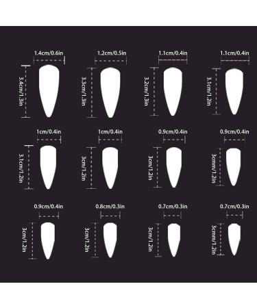 FEIlei 24x Halloween False Nails Heart Eyeball Lip Fake Nails Full Cover Press On Nails - Buy Online on GoSupps.com
