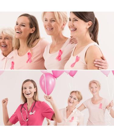 30 Pieces Pink Ribbon Pins Pink Satin Awareness Ribbons with Safety Pins for Breast Cancer Awearness Day Caring for Breast Cancer Charity Event Survivor Campaign Party Favors Supplies - Buy Online on GoSupps.com