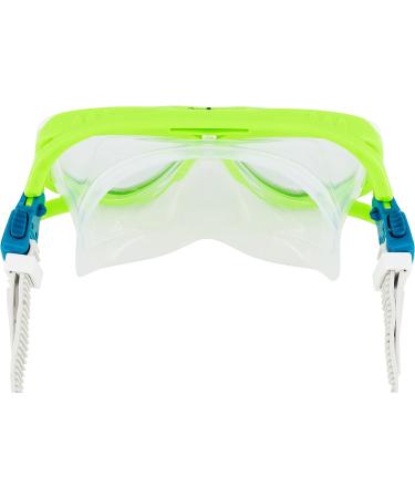 Speedo Adventure Swim Mask & Snorkel Set Junior - Green Gecko/Clear - Buy Online on GoSupps.com