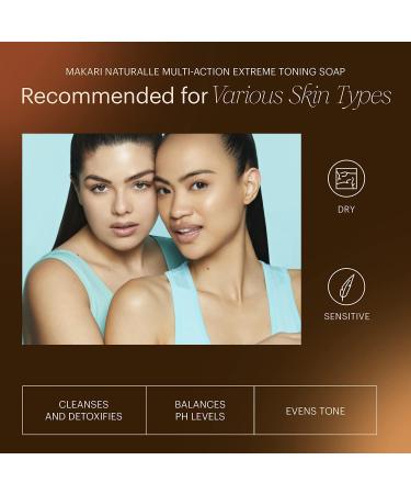  MAKARI Makari - Naturalle Multi-Action Extreme Lightening Soap - Naturalle Range - 200g - Buy Online on GoSupps.com