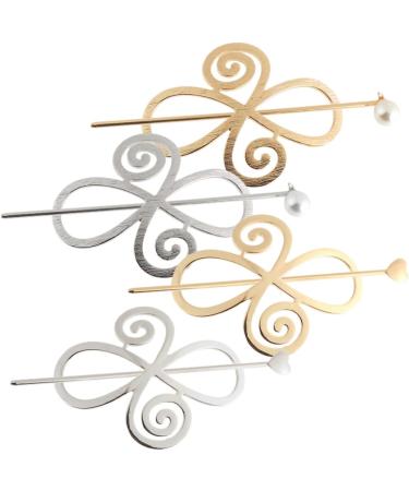 Beaupretty Hair Sets Hairpin metal hair clips for women medium hair clips for women hair clips metal hair barrettes for women vintage hair clips metal hair pin dense Miss alloy Clips - Buy Online on GoSupps.com