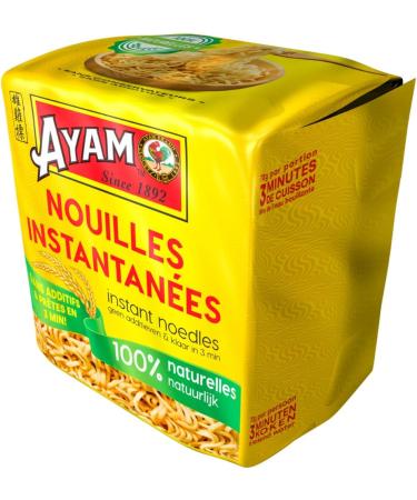 AYAM Instant Noodles | 100% Natural | No Seasoning or Flavoring | Quality Flour | Ready in 3min | No Additives - Buy Online on GoSupps.com