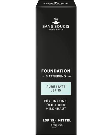  SANS SOUCIS BADEN-BADEN Sans Soucis Pure Matte Foundation natural beige 30 ml - Buy Online on GoSupps.com