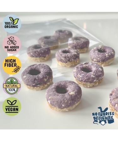 No Furries Delights 15pcs Mini Donuts Variety Pack 30g 100% Organic & All Natural Treat for Rabbit Hamster Guinea Pig Chinchilla Pet Rat Mice Healthy Small Animal Enrichment Bonding Reward Training - Buy Online on GoSupps.com