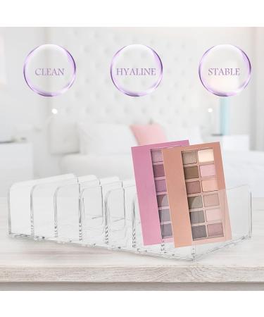 1pc Pressed Organizing Acrylic Cosmetic for Multi- Highlighters Display Cushion Eye Practical Air Cake Organizer Vanity Shadow Storage Eyeshadow Puff Rack Multi- Grid Powder Bath Rack (Color : Transp 17X8.5X4CM Transparent - Buy Online on GoSupps.com