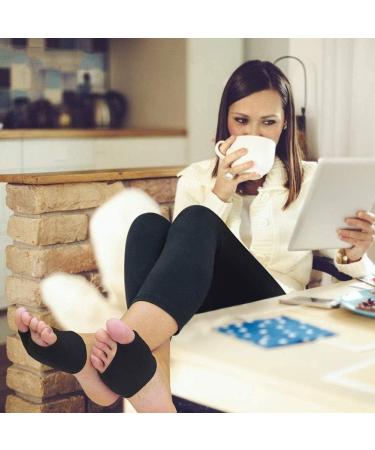 HiiBaby Metatarsal Sleeve Pads - Forefoot Compression Socks for Pain Relief | Black Bunion Sleeves for Men and Women - Buy Online on GoSupps.com