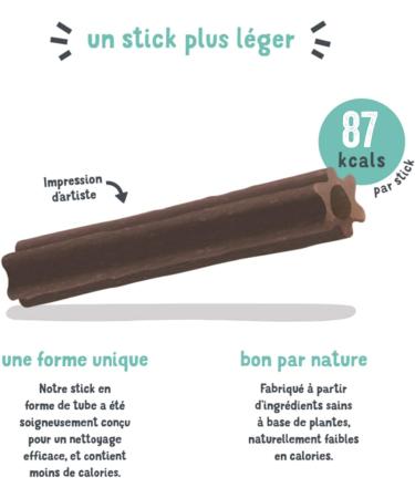Edgard Cooper Friandises Pour Chien (Eucalyptus & Pomme 7 b tons x 8) Grand Un par Jour Faible en Calorie Mastication Longue Efficace Haleine Fra che - Buy Online on GoSupps.com