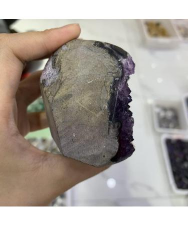 Gems for Decoration Natural Amethyst Quartz Quartz Cluster Specimen Fengshui Aura Crystal - Buy Online on GoSupps.com