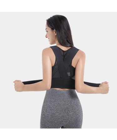 Posture Corrector For Men And Women Breathable Back Brace Anti-Hunchback Spine And Back Support Belt For Neck Back Shoulders Corrector (Size : M) - Buy Online on GoSupps.com