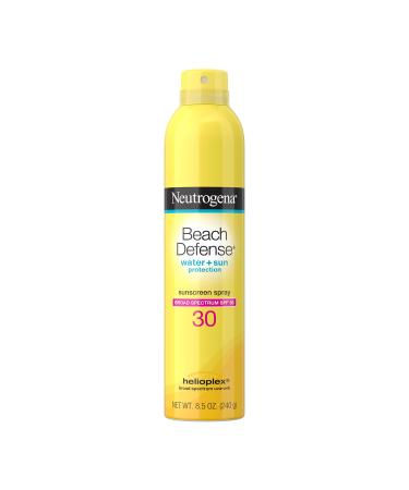 Neutrogena Beach Defense Sunscreen Spray SPF 30 Water-Resistant Sunscreen Body Spray with Broad Spectrum SPF 30  PABA-Free  Oxybenzone-Free & Fast-Drying  Superior Sun Protection  8.5 oz