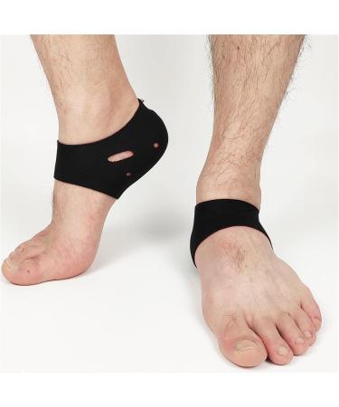 Moisturizing Heel Socks - Gel-Toeless Spa Socks for Dry Heels Treatment | Washable & Reusable | Perfect for Thanksgiving - Buy Online on GoSupps.com