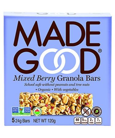 Made Good Granola bar Mixed Berry, 5.09 oz. - Buy Online on GoSupps.com