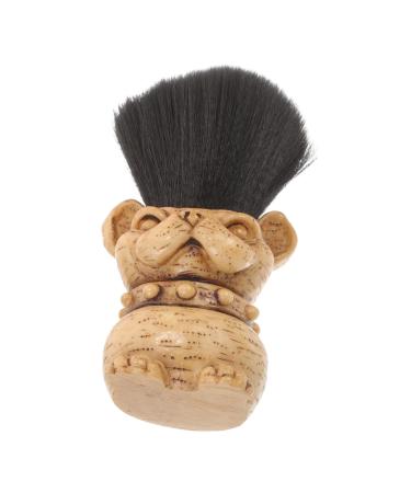 haircut neck duster neck duster barber men beard brush soft bristles beard brush nylon resin 13.50X7.00X7.00CM As Shown