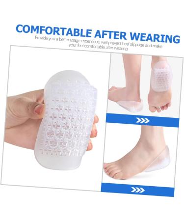 NOLITOY U-Shaped Heel Pads - 4 Pairs Invisible Heel Insoles & Protectors for Men & Women - Baby Shower Decor & Sponge Holder - Comfort & Support - Buy Online on GoSupps.com