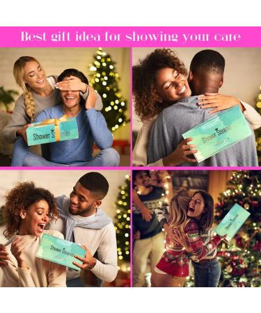 Nielies Shower Steamer Aromatherapy Gift Box - Escape Stress with Natural Essential Oils & Sea Salt | Shower Steamers for Relaxation | Valentines Day Gift Set - Blue Pack of 8 - Buy Online on GoSupps.com