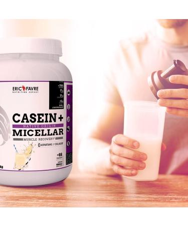 Casein + Native ORIGIN Micellar Casein Enriched with HMB Vitamin B6 Magnesium Muscle Building 1 kg Eric Favre Laborato - Buy Online on GoSupps.com