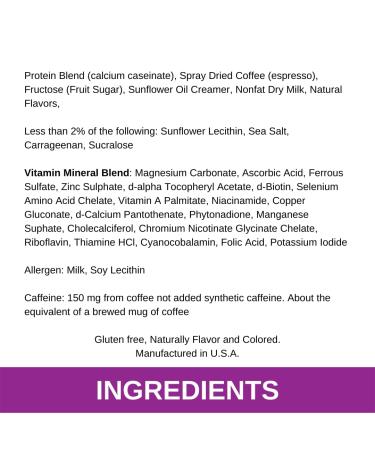CLICK All-in-One Protein & Coffee Meal Replacement Mix - Vanilla Latte | 10 Single-Serving Packets - International Shipping - Buy Online on GoSupps.com