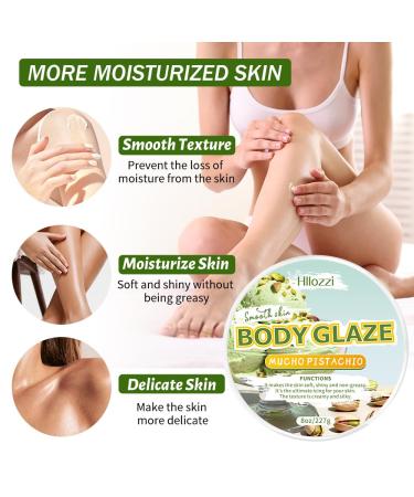 Body Glaze Collection Mucho Pistachio Cutecumber Melon Pineapple Upside Down Cotton Candy Devil s Velvet & Siama Hydrating Lightweight Body Oil for Soft Skin (Body Glaze(Mucho Pistachio)) - Buy Online on GoSupps.com