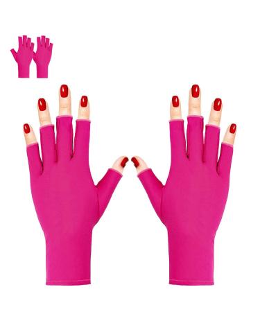 UV Shield Glove Light Protection Gloves for Gel Nail Lamp Protect Hands from UV Light Lamp Dryer.