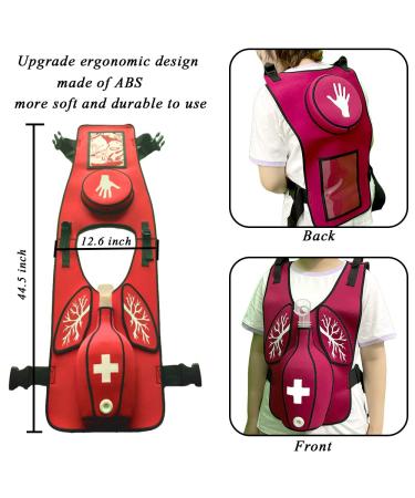 Adult Anti-Choking Trainer Vest - Heimlich Practice Model for First Aid Education - Buy Online on GoSupps.com