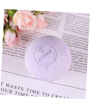 Goohochy Neck Massage Device - E Leaf-Shaped Soap Holder & Roller for Core Training - Violet 6.5x6.5cm | Small Fitness & Yoga Ball - Buy Online on GoSupps.com