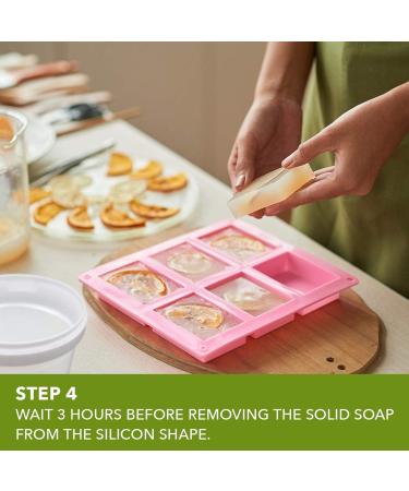 Buy Shea Butter Soap Base 500g - Melt & Pour for Moisturizing Handmade Soap | Ideal for Dry & Sensitive Skin | Perfect Gift - Buy Online on GoSupps.com