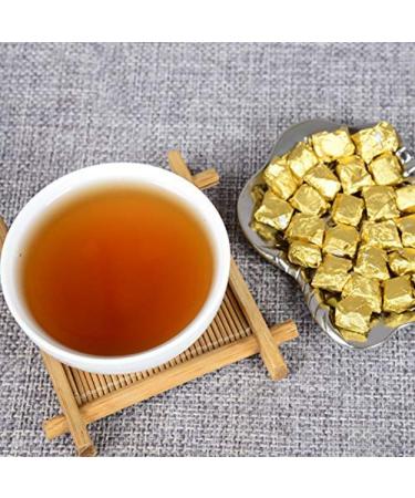 HQZM Yunnan Square Shaped Ripe Puer Tea Paste 500g Convenient Enjoy Puer Tea 1764oz - Buy Online on GoSupps.com