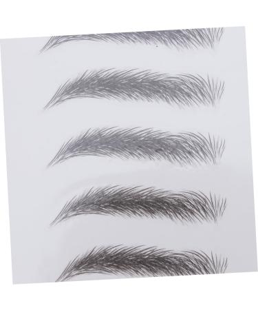 Beavorty Eyebrow Transfer Stickers 2pcs 3d Eyebrow Stickers Ladies Suits 3d Stickers Lady Tools Imitation Stencil Man - Buy Online on GoSupps.com