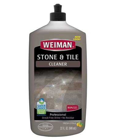 Weiman Stone Tile and Laminate Cleaner - 32 Ounce - Professional Tile Marble Granite Limestone Slate Terra Cotta Terrazzo and More Stone Floor Surface Cleaner 32 Fl Oz (Pack of 1)