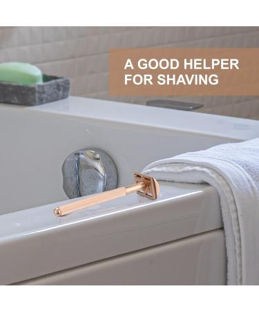Eco-Friendly Gold Single Blade Razor with 10 Double Edge Blades | Reusable Metal Razor for Men & Women | Zero Waste Shaving Solution for Smooth Shaves - Buy Online on GoSupps.com