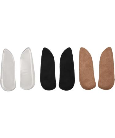 Medial & Lateral Heel Wedge Silicone Insoles for Supination & Pronation - Corrective Gel Inserts for Bow Legs & Knock Knee Pain Relief - Buy Online on GoSupps.com