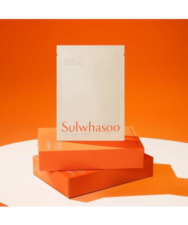 Sulwhasoo First Care Activating Sheet Mask - Hydrating Korean Mask for Dry Skin Strengthens Skin Barrier Reduces Fine Lines & Wrinkles Boosts with Vitamin C - Buy Online on GoSupps.com
