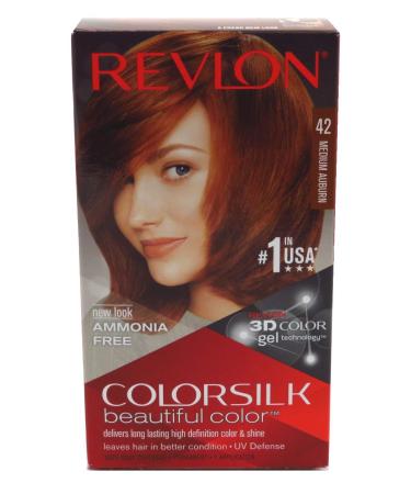 Colorsilk Permanent Hair Color Medium Auburn (42/4R)
