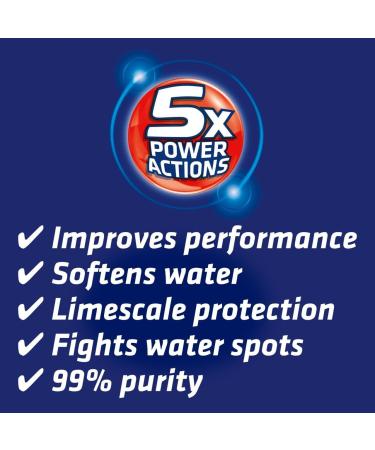 Finish Dishwasher Salt Water Softner Cleaner 2 x 2kg - Buy Online on GoSupps.com