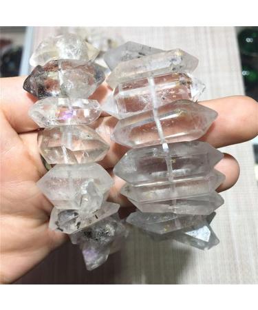 Crystal Natural Stones and Minerals Herkimer Diamond Rough Stone Crystals Clear Quartz Crystal - Buy Online on GoSupps.com