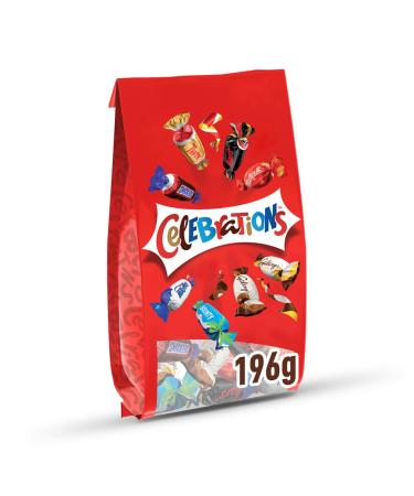 CELEBRATIONS - Assortment of Milk Chocolates to Share - SNICKERS TWIX MARS MALTESERS BOUNTY and others - Ballotin format