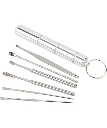 /L Ear Wax Removal Kit Ear Wax Remover Tool Portable Stainless Steel Ear Cleaner Tool Kit Reusable Ear Curette with Storage Box Portable - Buy Online on GoSupps.com