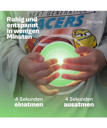 Zenspire 2.0 - Award-Winning Sleep & Stress Management Aid for Kids & Adults - Heart Coherence Technology - Buy Online on GoSupps.com