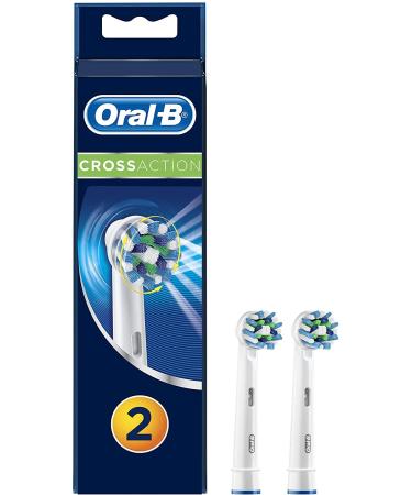 Oral-B EB50 Replacement Brush Heads | Pack of 2 - Optimal Plaque Removal - Buy Online on GoSupps.com