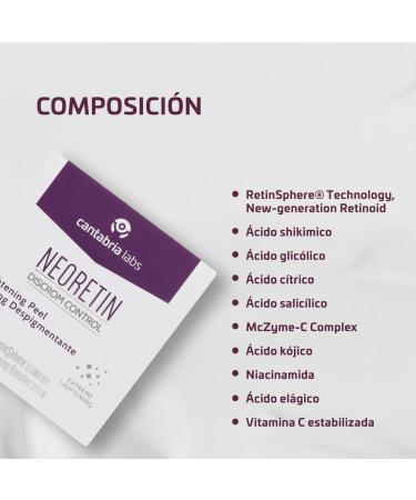 IFC Dermatology NeoRetin Lightening Peel Pads - Pack of 6 | Brighten & Smooth Skin | International Shipping Available - Buy Online on GoSupps.com