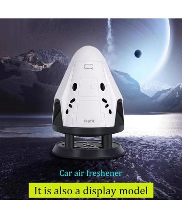 SpaceX Dragon Aromatherapy Diffuser | Smart USB Car Air Freshener & LED Breathing Light | Essential Oil Diffuser for Home & Car Decor - Buy Online on GoSupps.com