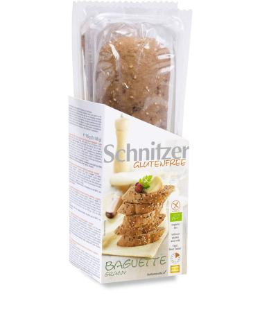 Schnitzer GLUTENFREE organic baguette grainy gluten-free pack of 5 (5 x 320 g)