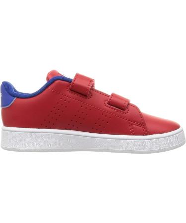 adidas Advantage Cf I Sneaker - Boy's Unisex Kids - 4 UK - Team Royal Blue/Scarlet/White - Buy Online on GoSupps.com
