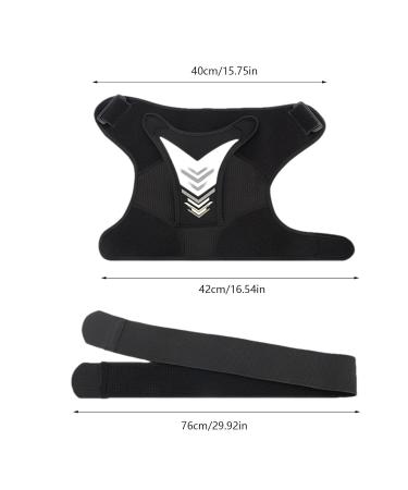 Shoulder Stability Brace Shoulder Support Brace Arm Stability Brace Breathable Shoulder Brace Upper Arm Support Brace Shoulder Strap Pad Shoulder Brace For Lifting Weights Gray - Buy Online on GoSupps.com