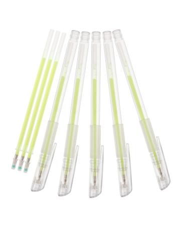 WOONEKY 5pcs Beauty Spot Marker Eyebrow Pen White Brow Mapping Pen Eyebrow Wax Pen Ink Marking Tool Plastic