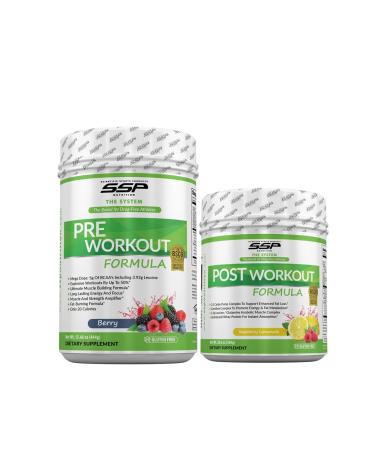 Workout Canister Set BSCG Certified Drug Free by SSP Nutrition